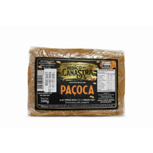 Paçoca Pedaço Da Canastra Tablete 500g Artesanal