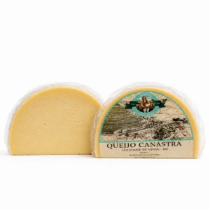 Kit 2 Peças 600g Queijo Canastra Meia Cura Fazenda Água Limpa