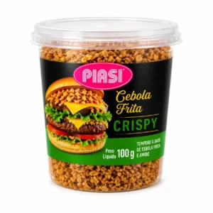 Cebola Crispy 100g Pote Piasi Gourmet